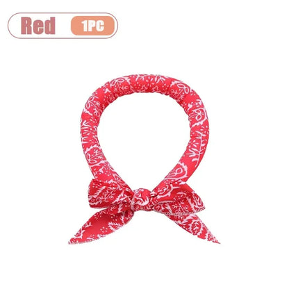 1-20PCS Summer Pet Cooling Scarf for Cats Dogs Ice Collar Cartoon Design Breathable Heat Relief Outdoor Travel Accessory