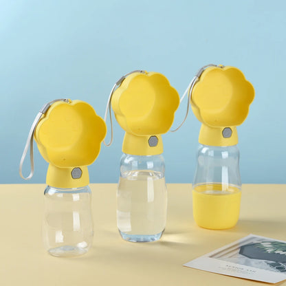 Large Dog Water Bottle for Small Big Dogs Portable Travel Pet Drinking Bottle Food and Water Container Puppy Cat Drinker Feeder